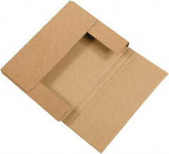 Made in USA - 8-1/2" Wide x 11" Long x 3" High Rectangle Crush Proof Mailers - 1 Wall, Kraft (Color) - All Tool & Supply