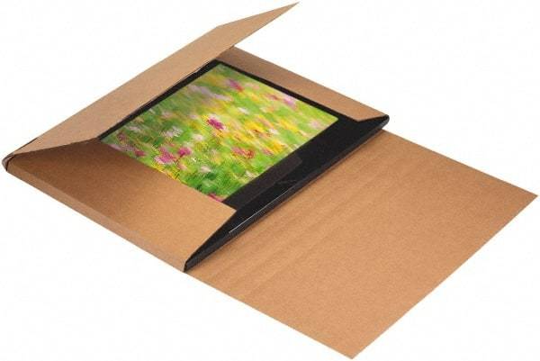 Made in USA - 24" Wide x 30" Long x 6" High Rectangle Crush Proof Mailers - 1 Wall, Kraft (Color) - All Tool & Supply