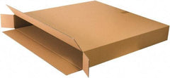 Made in USA - 6" Wide x 40" Long x 36" High Rectangle Corrugated Shipping Box - 1 Wall, Kraft (Color), 95 Lb Capacity - All Tool & Supply