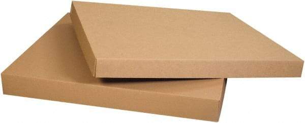 Made in USA - 40" Wide x 48" Long x 5" High Rectangle Corrugated Shipping Box - 1 Wall, Kraft (Color), 65 Lb Capacity - All Tool & Supply