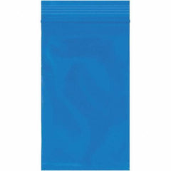 Value Collection - 3 x 5", 2 mil Reclosable Polybags - Blue - All Tool & Supply