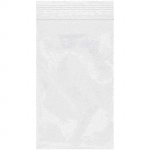 Value Collection - 3 x 5", 2 mil Reclosable Polybags - White - All Tool & Supply