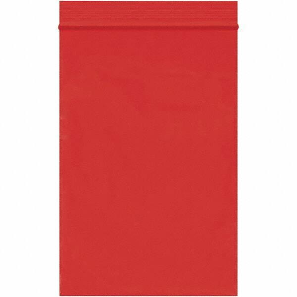 Value Collection - 4 x 6", 2 mil Reclosable Polybags - Red - All Tool & Supply