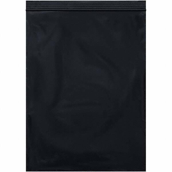 Value Collection - 9 x 12", 2 mil Reclosable Polybags - Black - All Tool & Supply