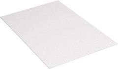 Made in USA - 96" Long x 48" Wide Plastic Sheet - White - All Tool & Supply