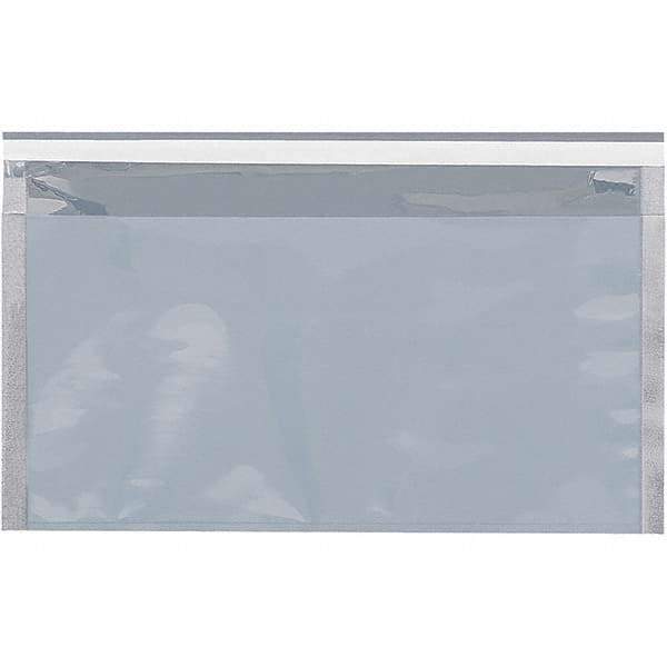 Value Collection - 10-1/4" Long x 6-1/4" Wide Peel-Off Self-Seal Glamour Mailer - Translucent Silver - All Tool & Supply