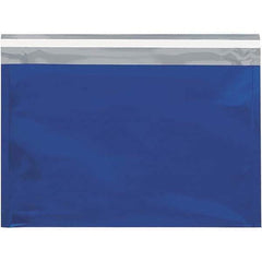 Value Collection - 12-3/4" Long x 9-1/2" Wide Peel-Off Self-Seal Metallic Mailer - Blue - All Tool & Supply