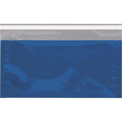 Value Collection - 10-1/4" Long x 6-1/4" Wide Peel-Off Self-Seal Metallic Mailer - Blue - All Tool & Supply