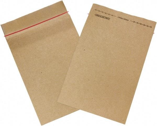 Made in USA - 13" Long x 9-1/2" Wide Self Seal Jiffy Rigi Bag Mailer - Kraft - All Tool & Supply