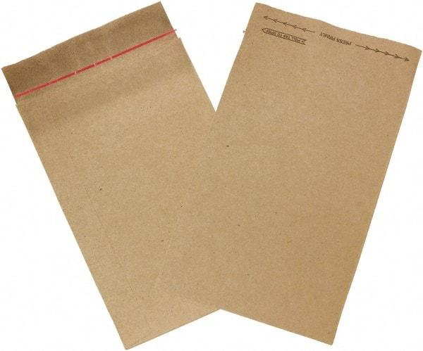 Made in USA - 13" Long x 8-1/2" Wide Self Seal Jiffy Rigi Bag Mailer - Kraft - All Tool & Supply