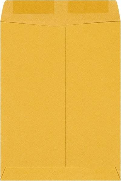 Made in USA - 12" Long x 9" Wide Gummed Flap Brown Kraft Envelope - Kraft - All Tool & Supply