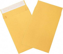 Made in USA - 13" Long x 10" Wide Peel-Off Self-Seal Natural Kraft Envelope - Kraft - All Tool & Supply