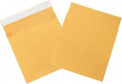 Made in USA - 12" Long x 10" Wide Peel-Off Self-Seal Natural Kraft Envelope - Kraft - All Tool & Supply