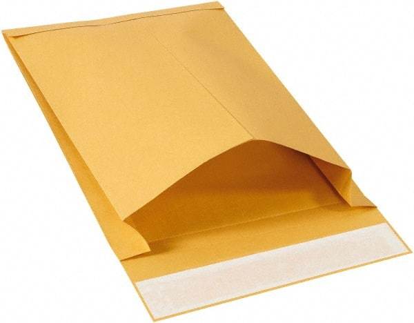 Made in USA - 13" Long x 9-1/2" Wide Peel-Off Self-Seal Natural Kraft Envelope - Kraft - All Tool & Supply