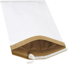 Made in USA - 19" Long x 12-1/2" Wide Peel-Off Self-Seal Padded Mailer - White - All Tool & Supply