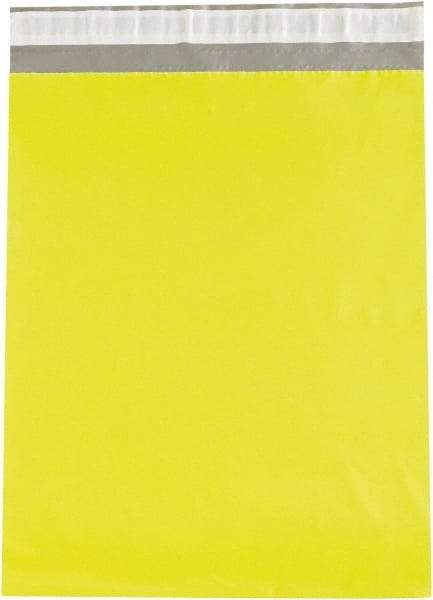 Value Collection - 19" Long x 14-1/2" Wide Peel-Off Self-Seal Courier Envelope - Yellow - All Tool & Supply