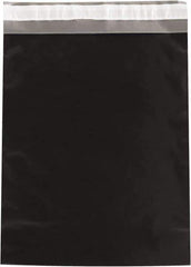 Value Collection - 15-1/2" Long x 12" Wide Peel-Off Self-Seal Courier Envelope - Black - All Tool & Supply