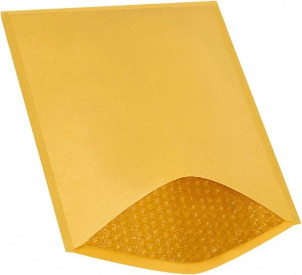 Made in USA - 16" Long x 10-1/2" Wide Regular Bubble Mailer - Kraft - All Tool & Supply