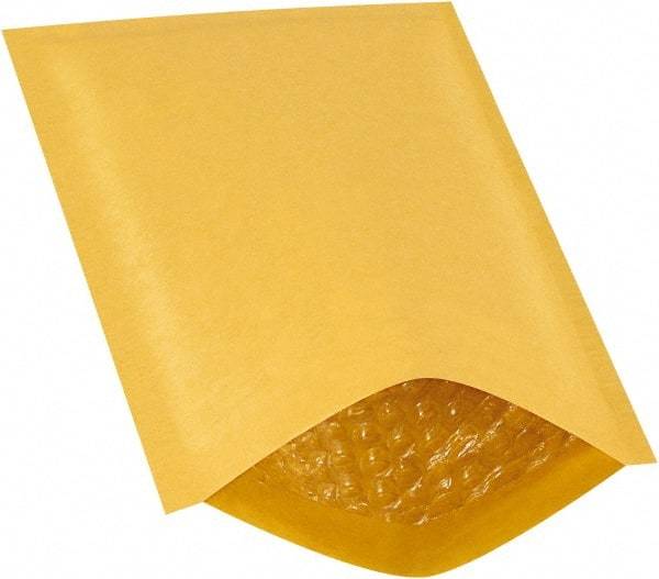 Made in USA - 10" Long x 6" Wide Regular Bubble Mailer - Kraft - All Tool & Supply