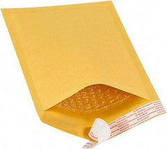 Made in USA - 10" Long x 5" Wide Peel-Off Self-Seal Bubble Mailer - Kraft - All Tool & Supply