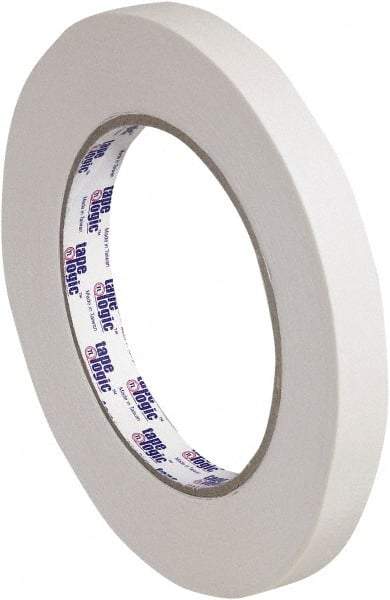 Tape Logic - 1/2" Wide x 60 Yd Long Tan Crepe Paper Masking Tape - 5.6 mil Thick - All Tool & Supply