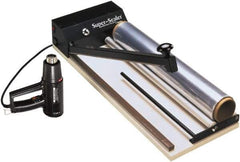 Made in USA - 13" Wide, Portable Shrink Wrap System - Contains Bar Sealer, Variable Temp Heat Gun, 12"x100 Roll of 75 Gauge PVC Shink Film, 1 Super Sealer Service Kit - All Tool & Supply