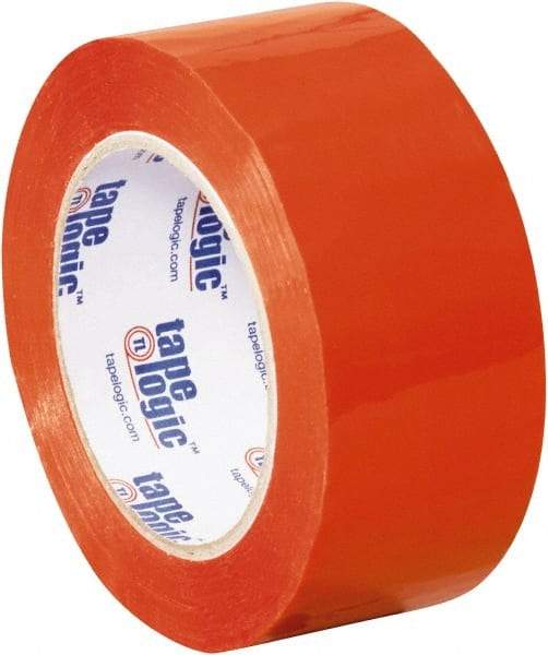 Tape Logic - 2" x 110 Yd Orange Acrylic Adhesive Packaging Tape - Polypropylene Film Backing, 2.2 mil Thick, 21.4 Lb Tensile Strength - All Tool & Supply