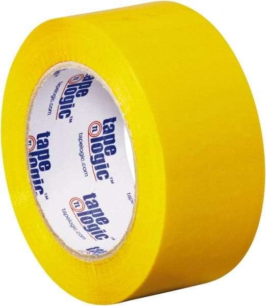 Tape Logic - 2" x 110 Yd Yellow Acrylic Adhesive Packaging Tape - Polypropylene Film Backing, 2.2 mil Thick, 21.4 Lb Tensile Strength - All Tool & Supply