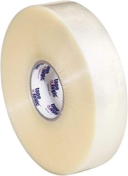 Tape Logic - 2" x 1,000 Yd Clear Hot Melt Adhesive Packaging Tape - Polypropylene Film Backing, 1.6 mil Thick, 26 Lb Tensile Strength - All Tool & Supply