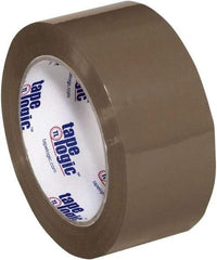 Tape Logic - 2" x 110 Yd Tan Hot Melt Adhesive Packaging Tape - Polypropylene Film Backing, 1.9 mil Thick, 22 Lb Tensile Strength - All Tool & Supply