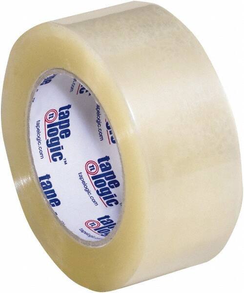 Tape Logic - 2" x 110 Yd Clear Acrylic Adhesive Packaging Tape - Polypropylene Film Backing, 2.6 mil Thick, 24.7 Lb Tensile Strength - All Tool & Supply