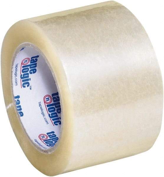 Tape Logic - 3" x 110 Yd Clear Acrylic Adhesive Packaging Tape - Polypropylene Film Backing, 2.2 mil Thick, 21.4 Lb Tensile Strength - All Tool & Supply