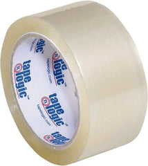 Tape Logic - 2" x 55 Yd Clear Acrylic Adhesive Packaging Tape - Polypropylene Film Backing, 2.6 mil Thick, 24.7 Lb Tensile Strength - All Tool & Supply