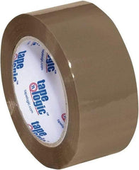 Tape Logic - 2" x 110 Yd Tan Acrylic Adhesive Packaging Tape - Polypropylene Film Backing, 2 mil Thick, 20 Lb Tensile Strength - All Tool & Supply