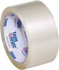 Tape Logic - 2" x 55 Yd Clear Acrylic Adhesive Packaging Tape - Polypropylene Film Backing, 1.8 mil Thick, 18 Lb Tensile Strength - All Tool & Supply