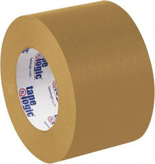 Tape Logic - 3" x 60 Yd Brown Rubber Adhesive Packaging Tape - Paper Backing, 7 mil Thick - All Tool & Supply