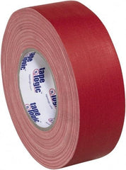 Tape Logic - 1" x 60 Yds Red Gaffers Tape - 11 mil, Rubber Adhesive - All Tool & Supply