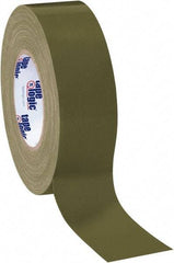 Tape Logic - 2" x 60 Yds Olive Green Duct Tape - 10 mil, Rubber Adhesive - All Tool & Supply