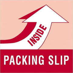 Tape Logic - 4" Long, Red/White Paper Shipping Label - For Multi-Use - All Tool & Supply