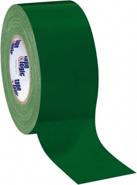 Tape Logic - 3" x 60 Yds Green Duct Tape - 10 mil, Rubber Adhesive - All Tool & Supply