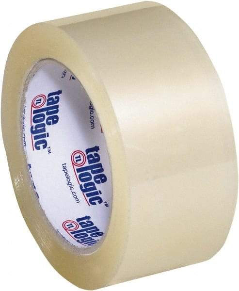 Tape Logic - 2" x 110 Yd Clear Acrylic Adhesive Packaging Tape - Polypropylene Film Backing, 1.8 mil Thick, 18 Lb Tensile Strength - All Tool & Supply