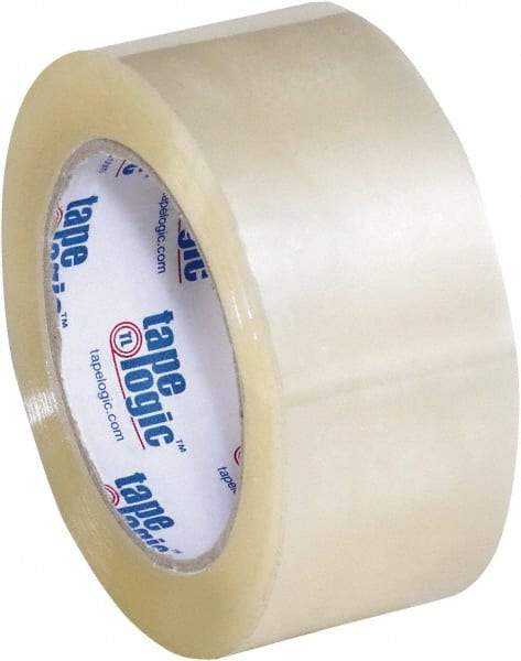 Tape Logic - 2" x 110 Yd Clear Acrylic Adhesive Packaging Tape - Polypropylene Film Backing, 2.2 mil Thick, 21.4 Lb Tensile Strength - All Tool & Supply