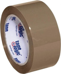 Tape Logic - 2" x 55 Yd Tan Acrylic Adhesive Packaging Tape - Polypropylene Film Backing, 3.5 mil Thick, 33.7 Lb Tensile Strength - All Tool & Supply