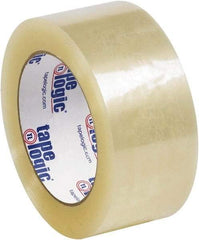 Tape Logic - 2" x 55 Yd Clear Acrylic Adhesive Packaging Tape - Polypropylene Film Backing, 2.6 mil Thick - All Tool & Supply