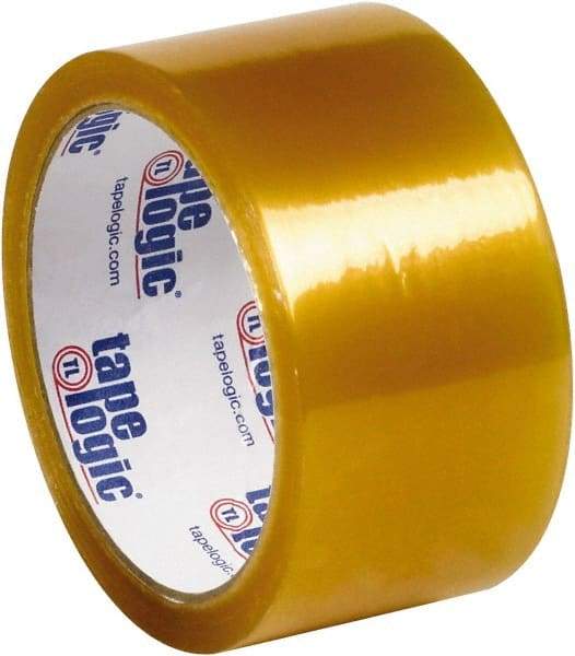 Tape Logic - 2" x 110 Yd Clear Rubber Adhesive Packaging Tape - PVC Film Backing, 2.1 mil Thick, 25 Lb Tensile Strength - All Tool & Supply