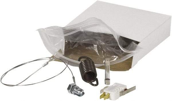 Made in USA - 24" Wide, Portable Shrink Wrap System - Contains Sealing Pad, 5-3 Mil PTFE Glass Cloth Tape for Sealing Arm, 3-10 Mil PTFE Glass Cloth Tape Strips for Sealing Pad Replacement, Wire, Micro Switch, Arm Swing, Fuse - All Tool & Supply