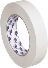 Tape Logic - 1" Wide x 60 Yd Long Tan Crepe Paper Masking Tape - 6.1 mil Thick - All Tool & Supply