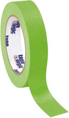 Tape Logic - 1" Wide x 60 Yd Long Green Crepe Paper Masking Tape - 4.9 mil Thick - All Tool & Supply