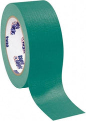 Tape Logic - 2" Wide x 60 Yd Long Green Crepe Paper Masking Tape - 4.9 mil Thick - All Tool & Supply