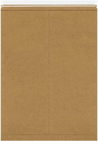 Made in USA - 27" Long x 20" Wide Peel-Off Self-Seal Flat Mailer - Kraft - All Tool & Supply